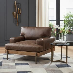 41-chocolate-and-gray-faux-leather-chair-and-a-half