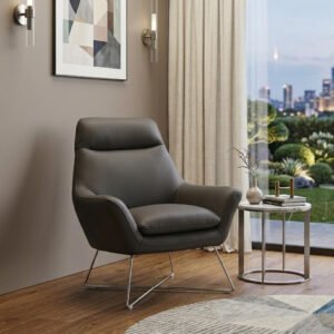 33-gray-and-silver-italian-leather-tufted-arm-chair